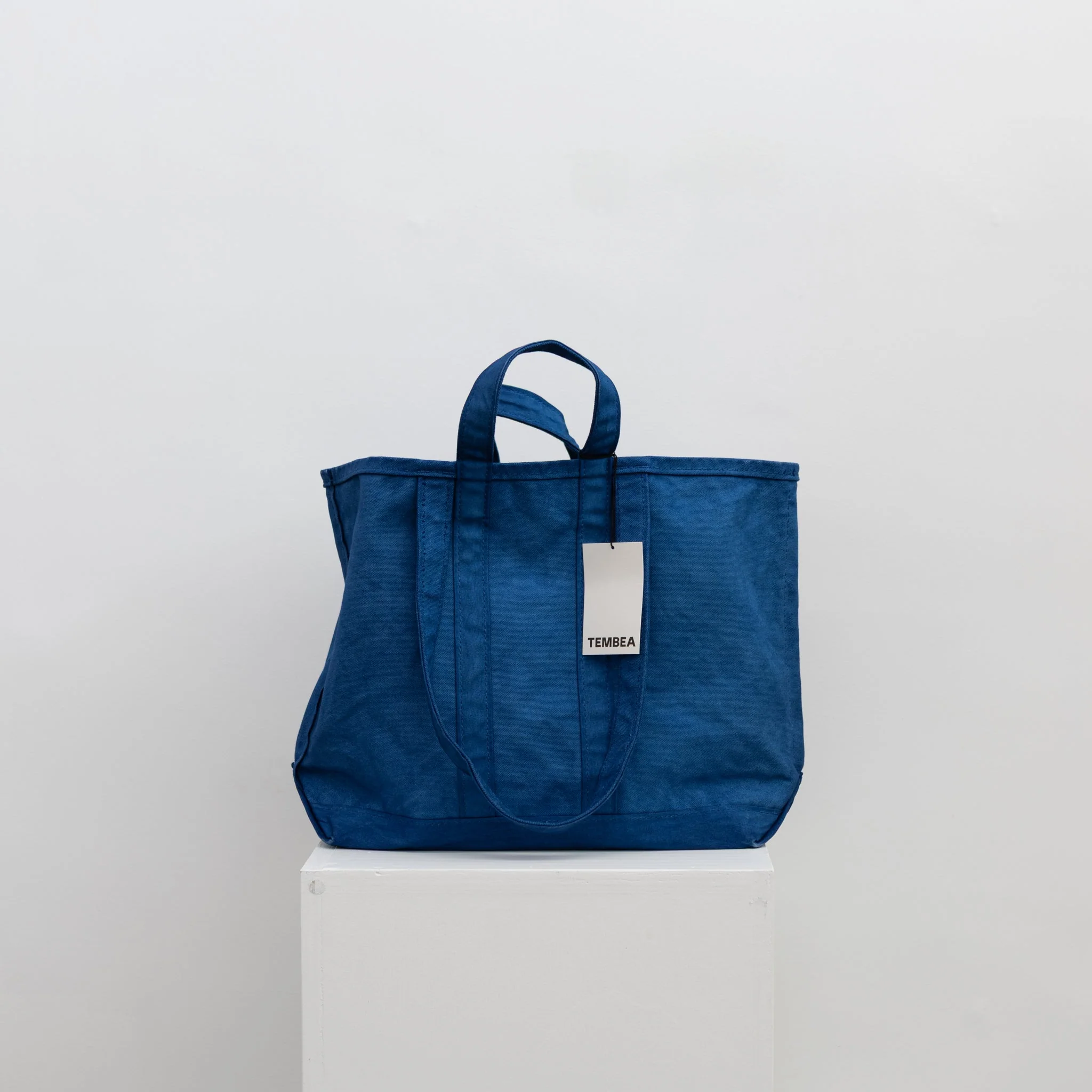 Tembea Market Tote Medium Indigo